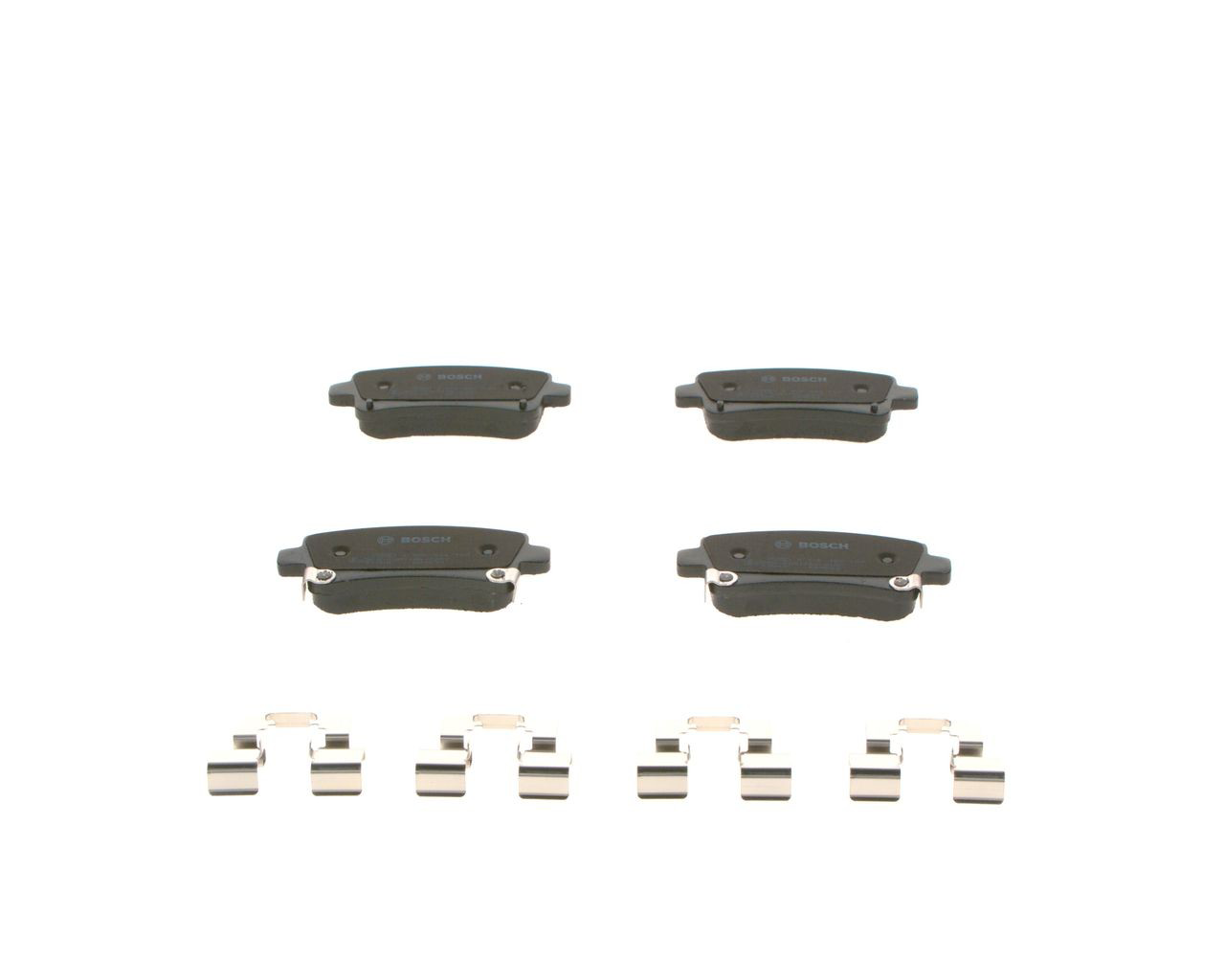 0986424124 Bosch Pastillas freno traseras