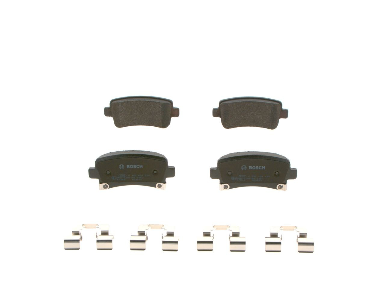 Pastillas de freno traseras 0986424124 Bosch