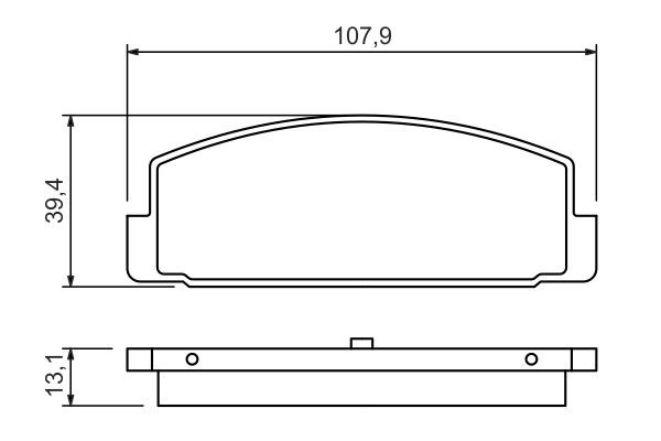 Comprar 0986424295 Bosch Pastillas de freno traseras