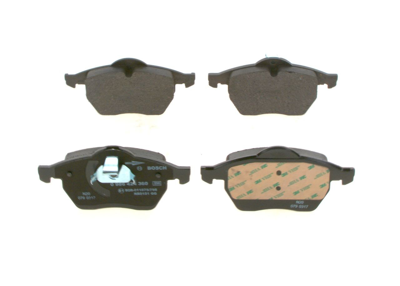 Pastillas de freno 0986424360 Bosch