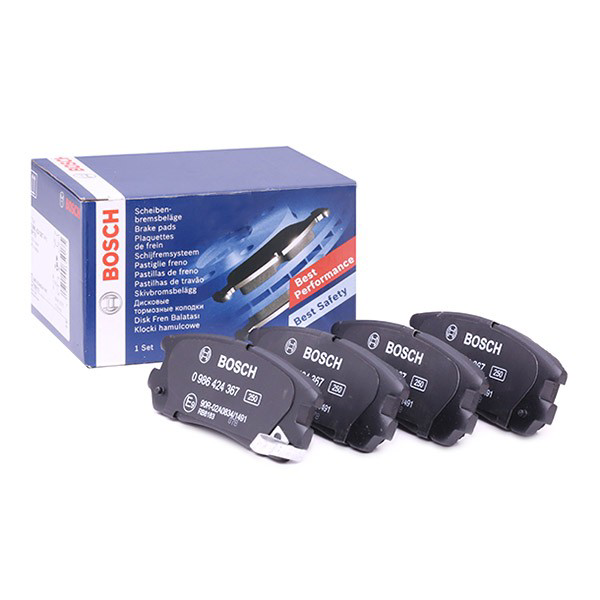 Pastillas de freno traseras 0986424367 Bosch