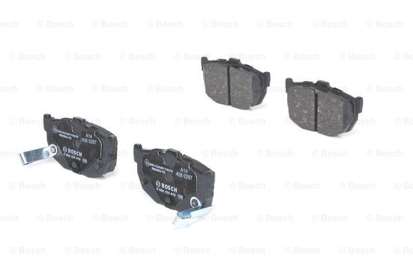 Pastillas de freno traseras 0986424418 Bosch