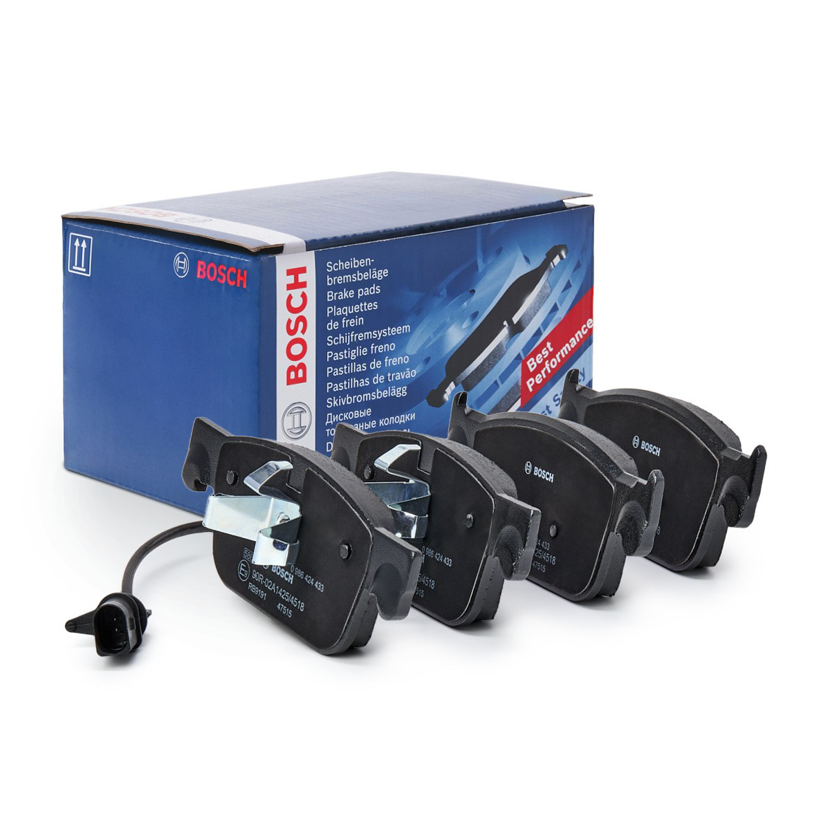 Comprar 0986424433 Bosch Pastillas delanteras de freno