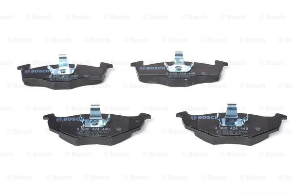 Pastillas de freno 0986424449 Bosch