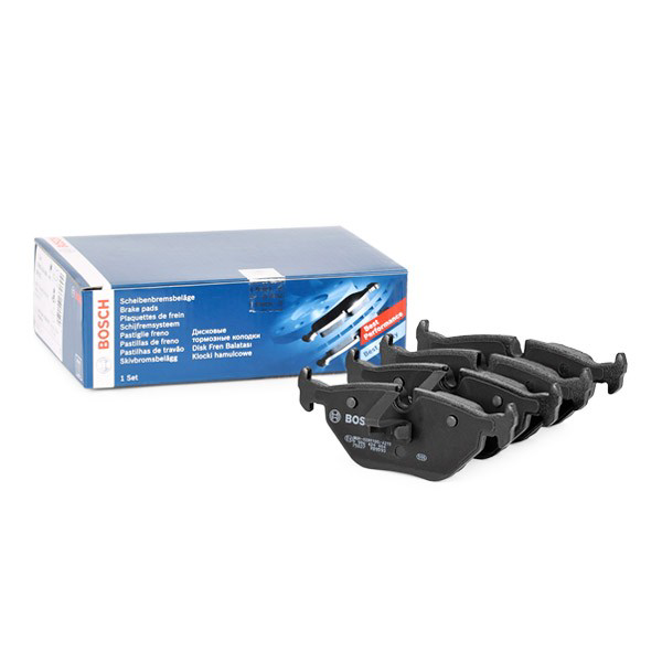 0986424484 Bosch Pastillas freno traseras