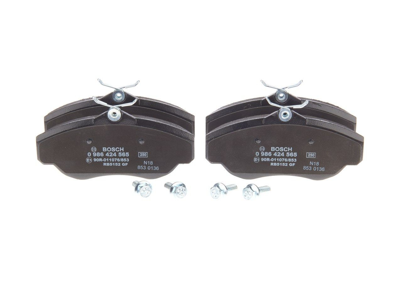 Comprar 0986424565 Bosch Pastillas delanteras de freno