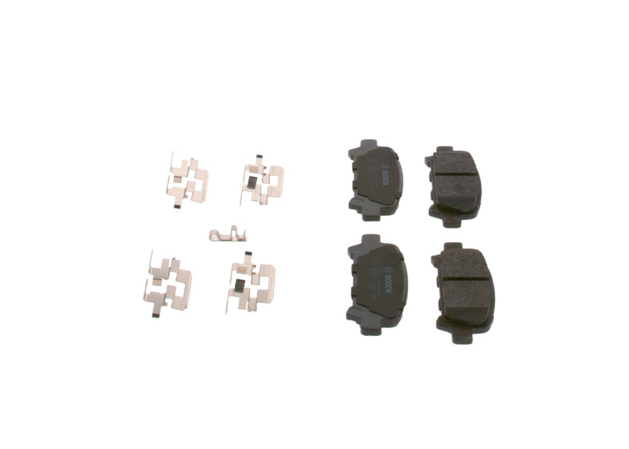 0986424650 Bosch Pastillas freno traseras
