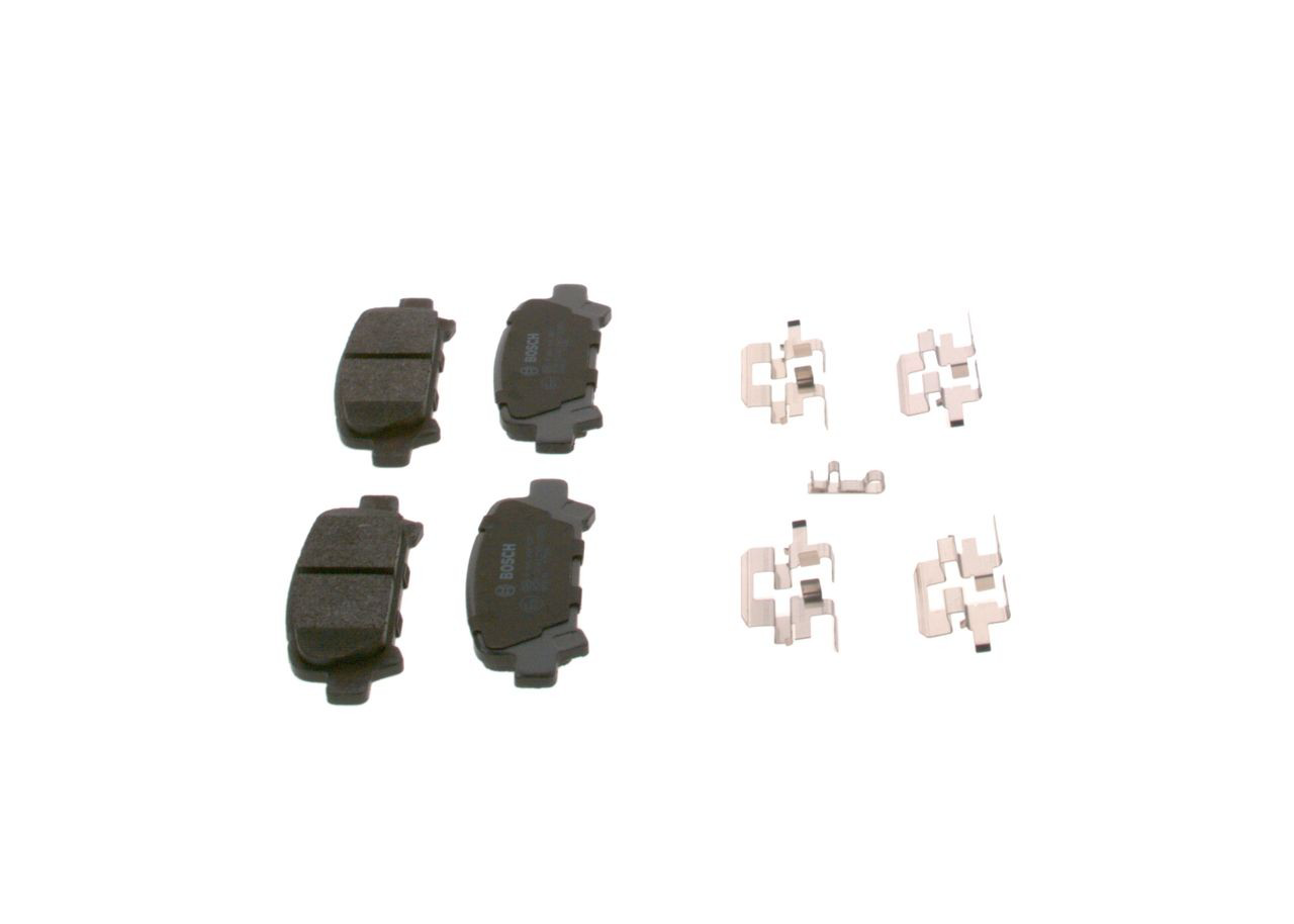 Pastillas de freno traseras 0986424650 Bosch