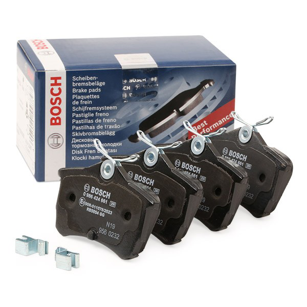 Pastillas de freno traseras 0986424661 Bosch