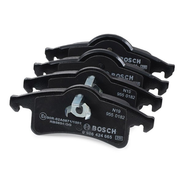 Comprar 0986424665 Bosch Pastillas de freno traseras