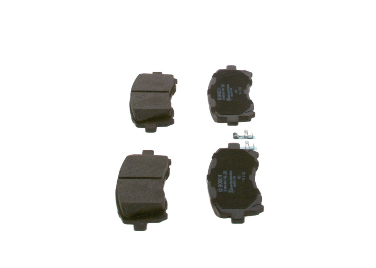 0986424700 Bosch Pastillas delanteras