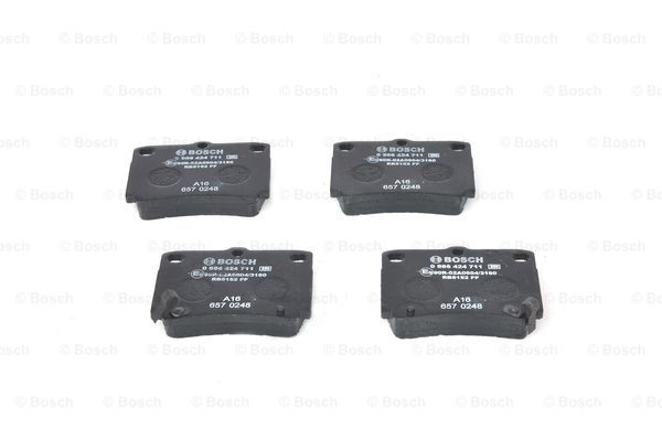 Comprar 0986424711 Bosch Pastillas de freno traseras