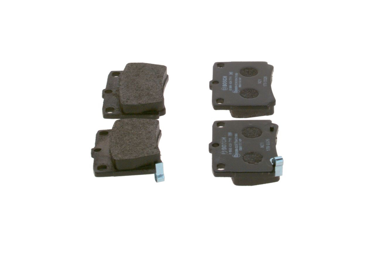 Comprar 0986424711 Bosch Pastillas de freno traseras