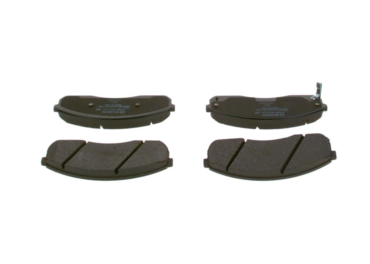 0986424714 Bosch Pastillas delanteras