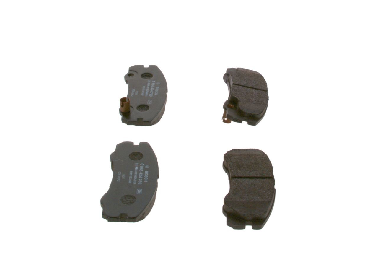 Pastillas freno delanteras Bosch 0986424760 precio, desde 41,31 EUR