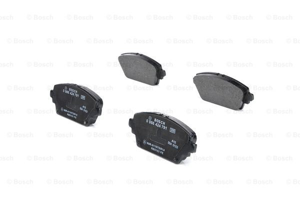 Comprar 0986424791 Bosch Pastillas delanteras de freno