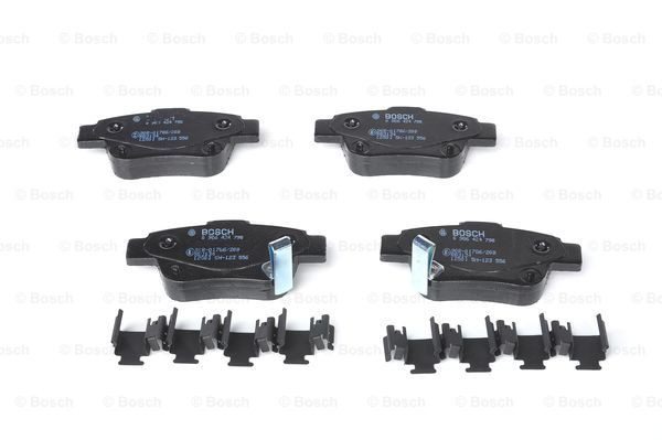 Pastillas de freno traseras 0986424798 Bosch