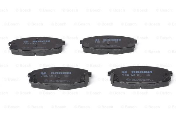 Pastillas de freno 0986424811 Bosch