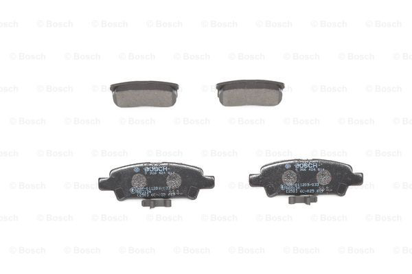 Pastillas de freno traseras 0986424814 Bosch