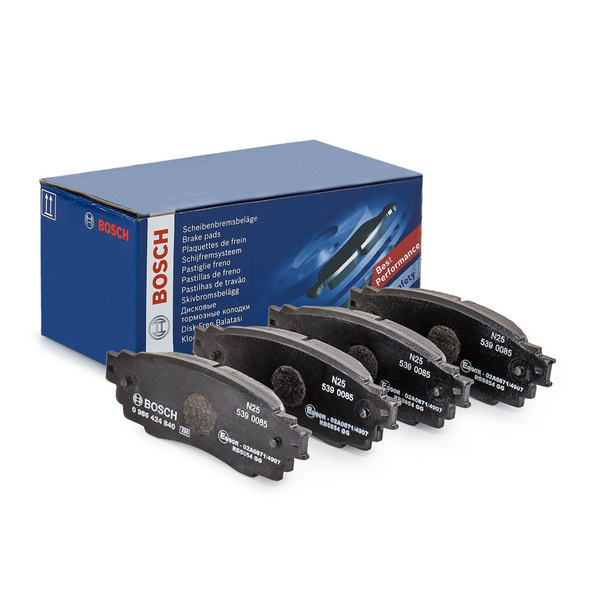 Comprar 0986424840 Bosch Pastillas de freno traseras