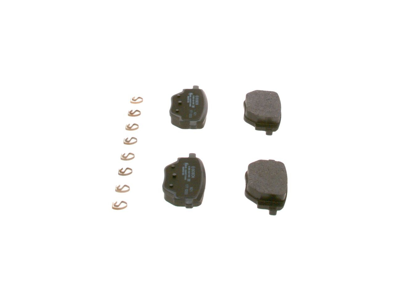 Pastillas de freno traseras 0986424988 Bosch