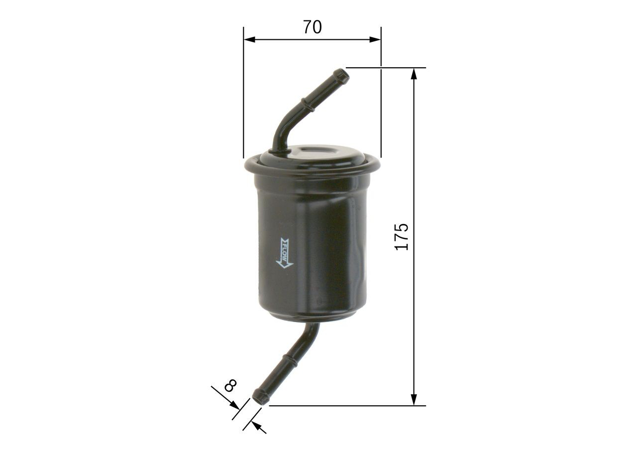 Filtro de gasoil Bosch 0986450108