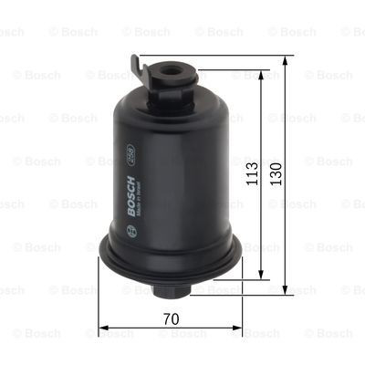0986450109 Bosch Filtro de gasolina