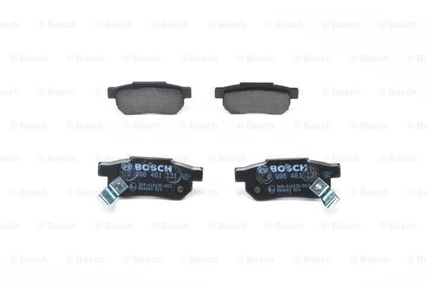 0986461131 Bosch Pastillas freno traseras