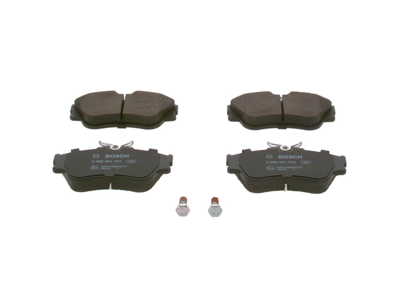 Pastillas de freno 0986461753 Bosch