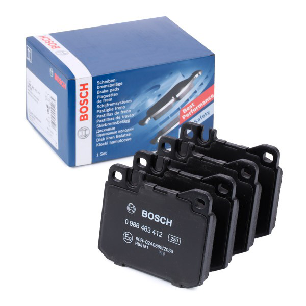 Pastillas de freno 0986463412 Bosch