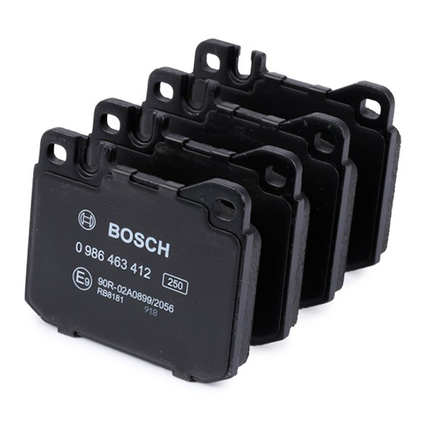 Comprar 0986463412 Bosch Pastillas delanteras de freno