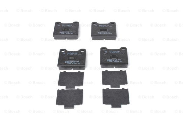 Pastillas de freno traseras 0986466302 Bosch