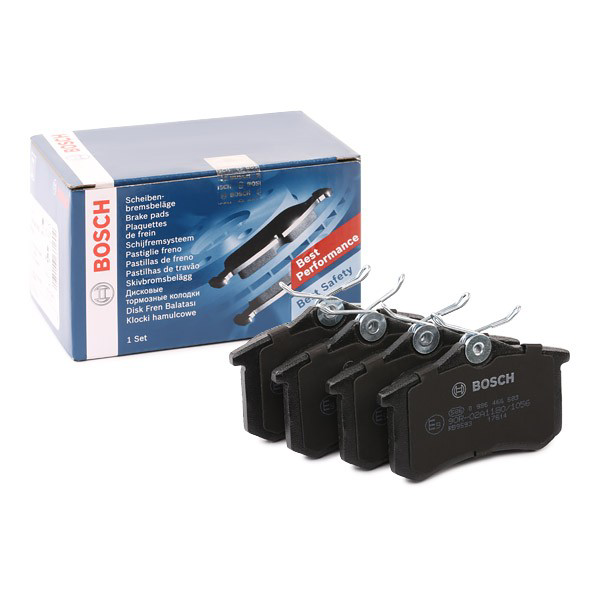 0986466683 Bosch Pastillas freno traseras
