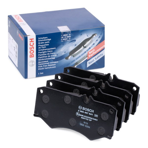 Pastillas de freno 0986467841 Bosch