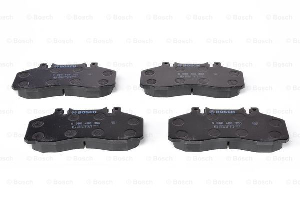 Pastillas de freno traseras 0986468350 Bosch