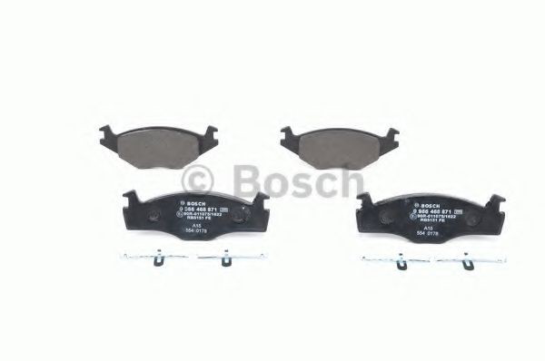 Comprar 0986468871 Bosch Pastillas delanteras de freno