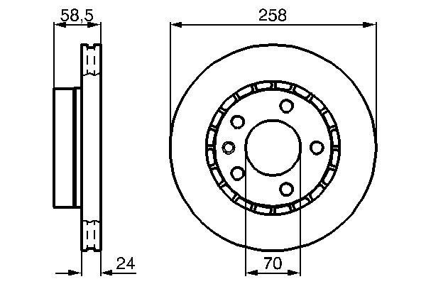 0986478265 Bosch Discos