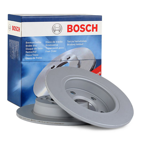Disco de freno trasero 0986478421 Bosch