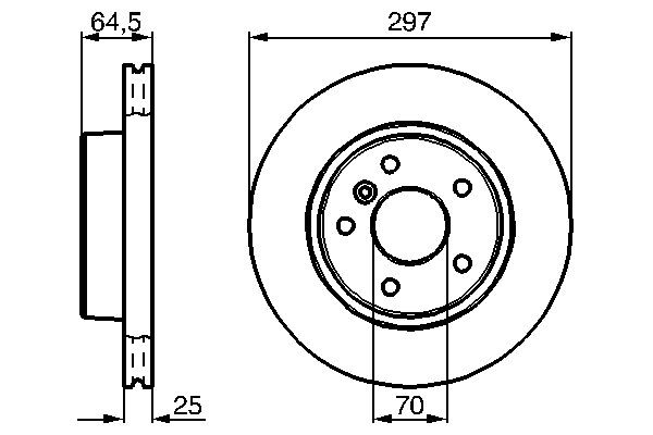 Precio del repuesto Disco de freno delantero Range Rover II SUV