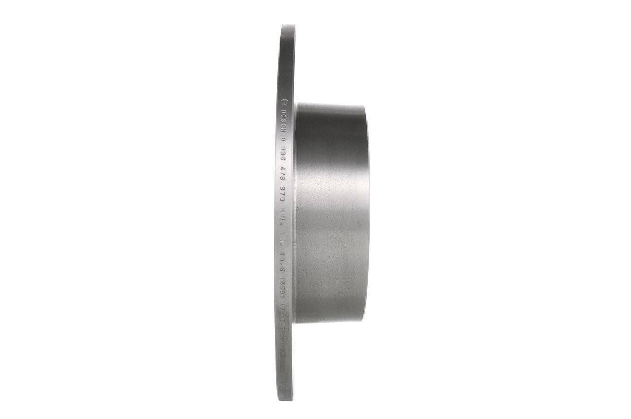 Disco de freno trasero 0986478970 Bosch