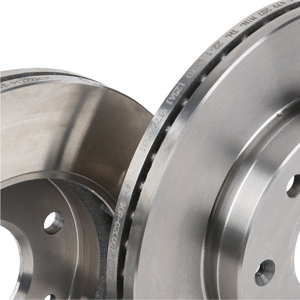 Disco de freno 0986479207 Bosch