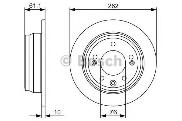 Disco de freno trasero Bosch 0986479508 precio, desde 29,42 EUR