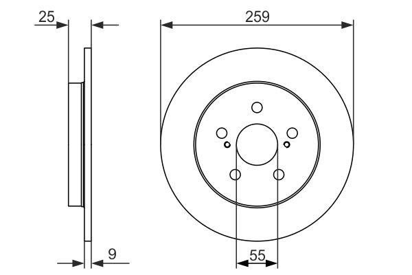 Disco de freno trasero Bosch 0986479721 precio, desde 32,12 EUR