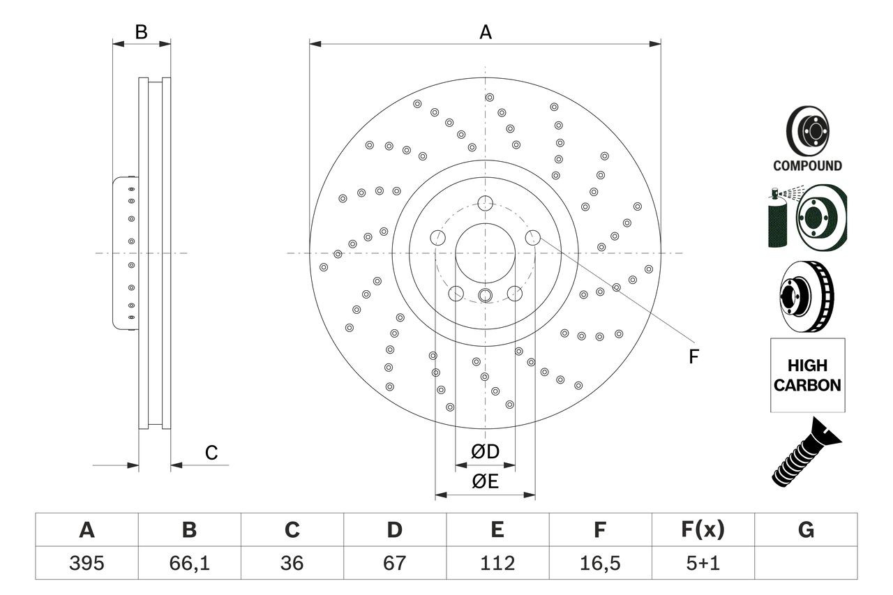 0986479F55 Bosch