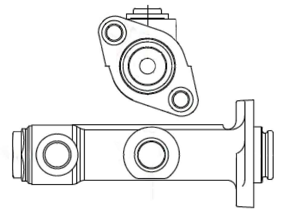 0986486000 Bosch Cilindro maestro de clutch