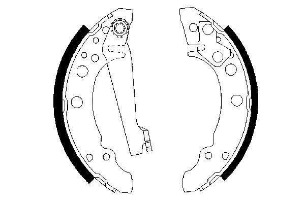 Comprar 0986487002 Bosch Zapatas de freno