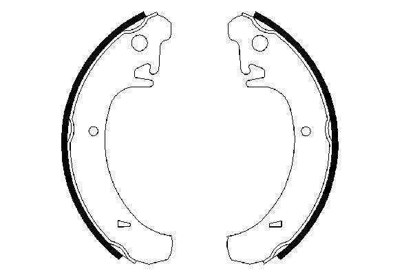 Comprar 0986487219 Bosch Zapatas de freno