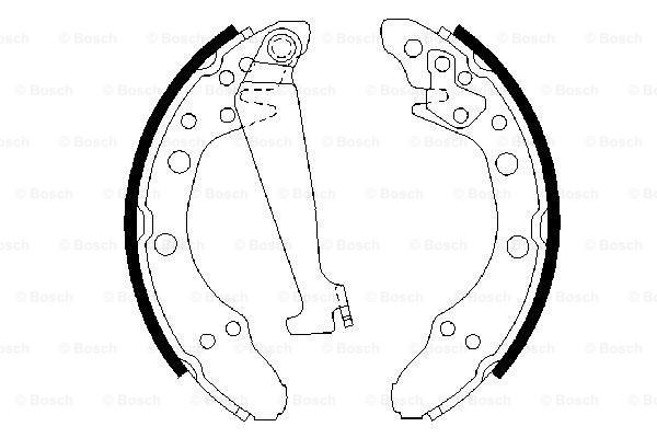 Zapatas de freno de tambor traseras Bosch 0986487270 precio, desde 22,14 EUR