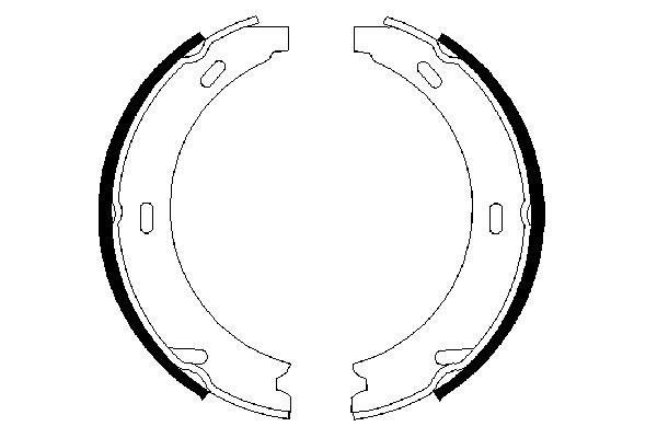 Zapatas de freno de mano Bosch 0986487344 precio, desde 29,16 EUR
