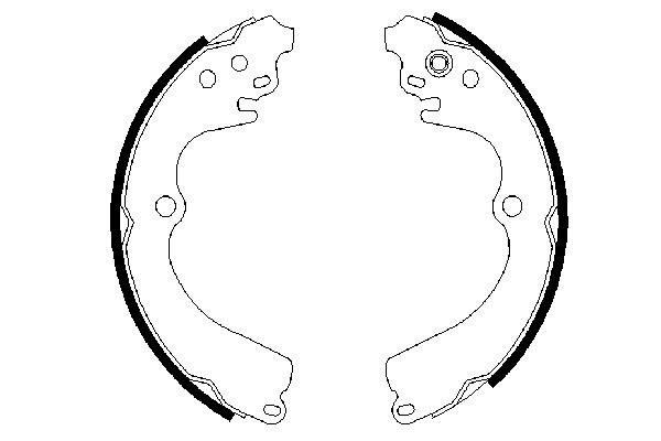 Comprar 0986487463 Bosch Zapatas de freno